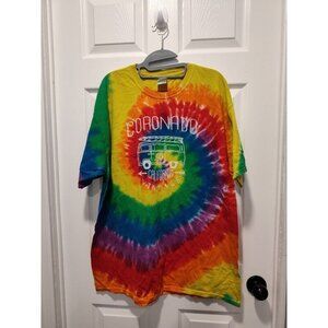 PORT AND COMPANY‎ TShirt Adult XLARGE Tie Dye Coronado California Vintage Unisex